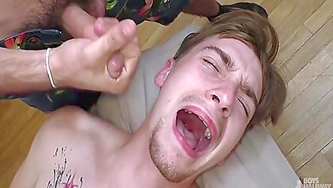 Married guy with a hot facial